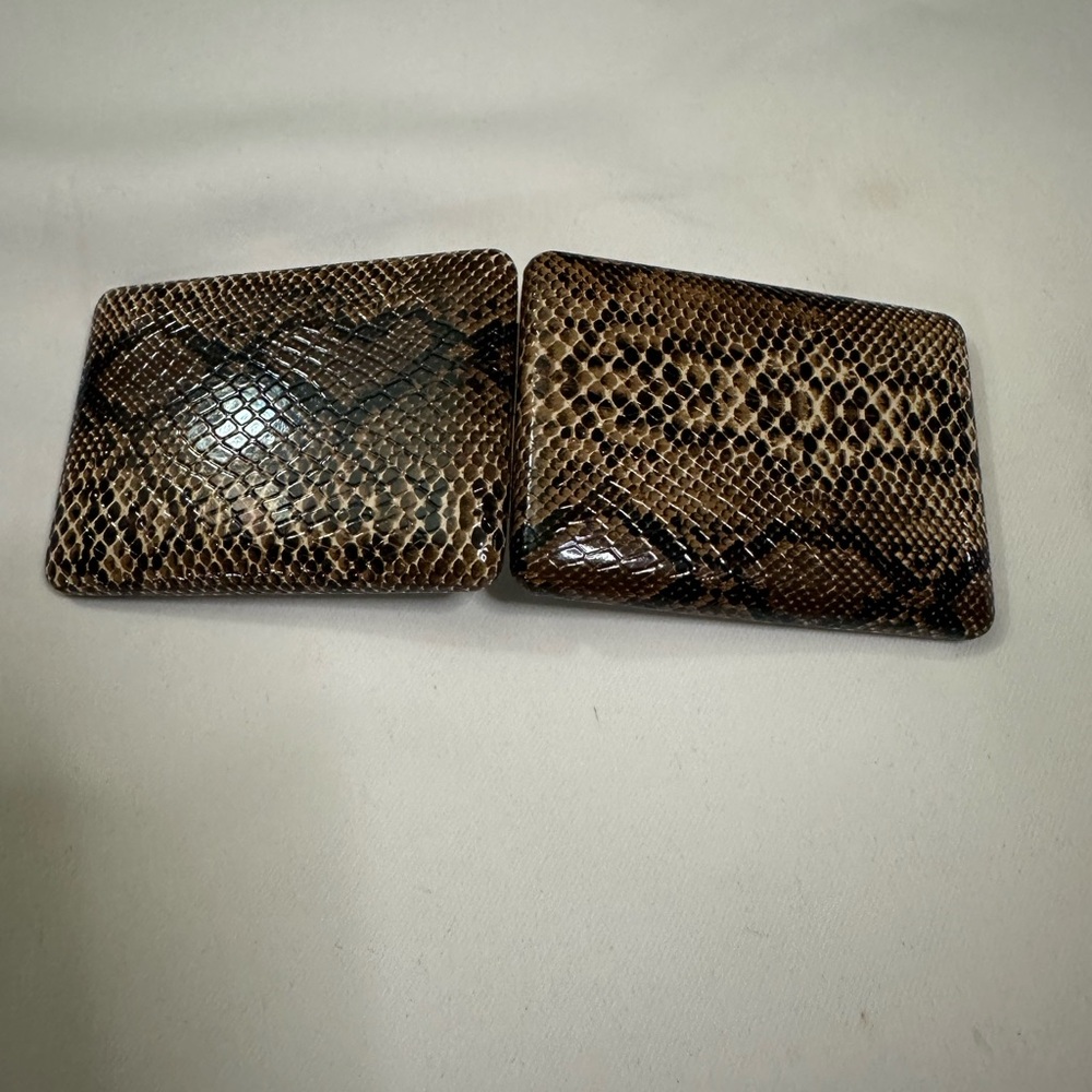 Snakeskin Pattern Compact Mirror - image 5